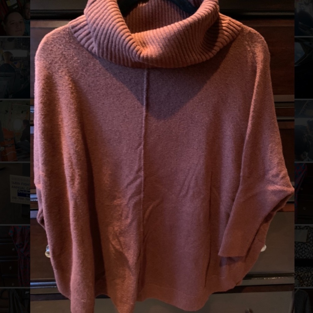 Beautiful, cozy, rust colored sweater!